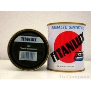 ESMALTE TITANLUX VERDE CARRUAJES 125ml 