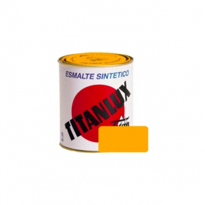 ESMALTE TITANLUX AMARILLO MEDIO 750ml 