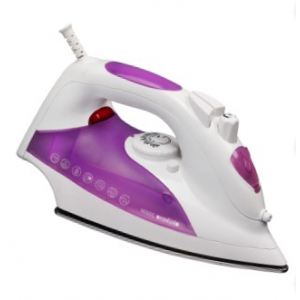 Plancha de Vapor KÜKEN 2200w Suela Inox MORADA 