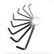 LLAVE ALLEN JUEGO 8 PIEZAS LLAVERO